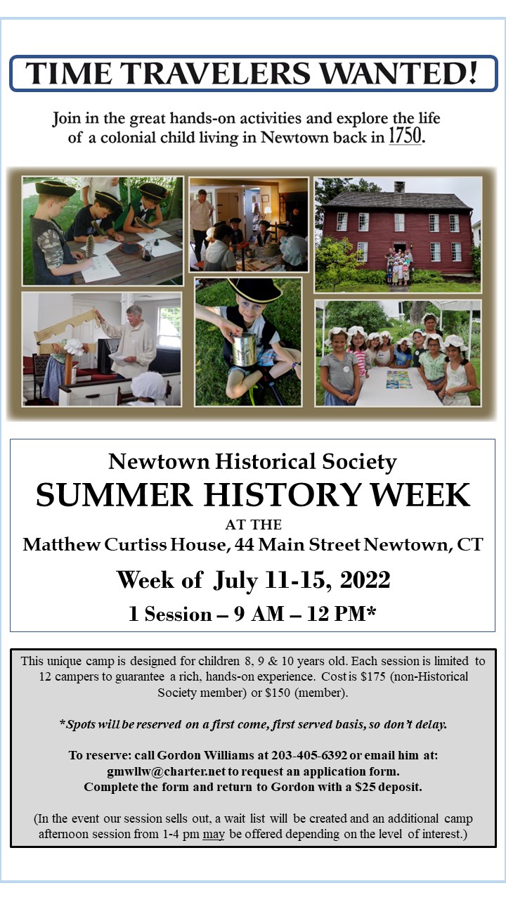 Summer History Camp Poster