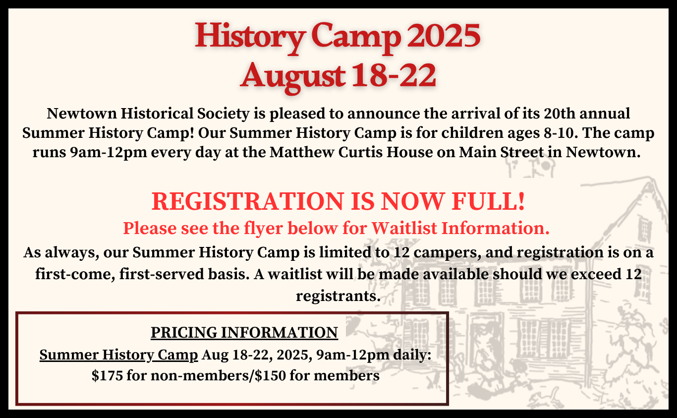 Summer History Camp Info 2025